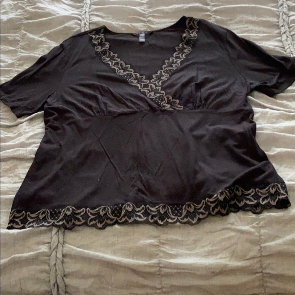 Soma short sleeve pajama top sz 2